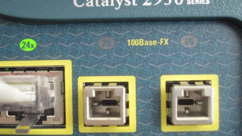 Bundle of network cables